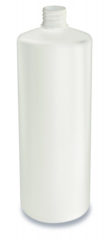 1000-28 TE Round Bottle White
