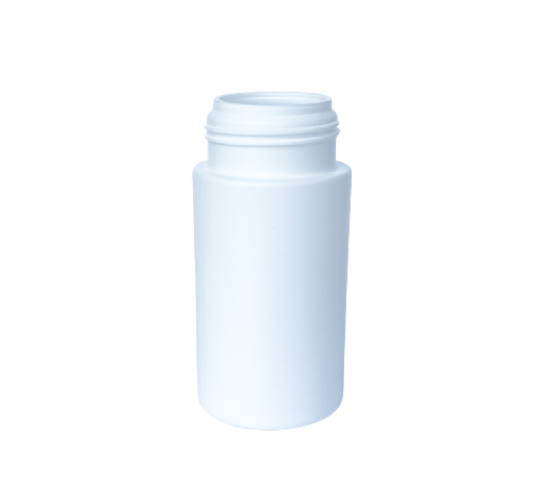 140-42 Round Bottle White 