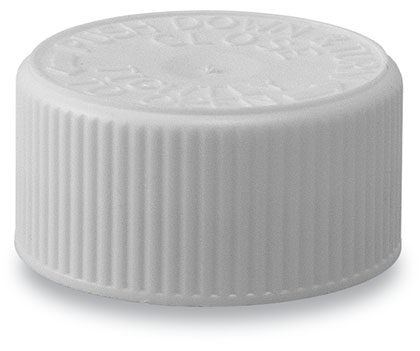 28mm CRC Wadded Cap White