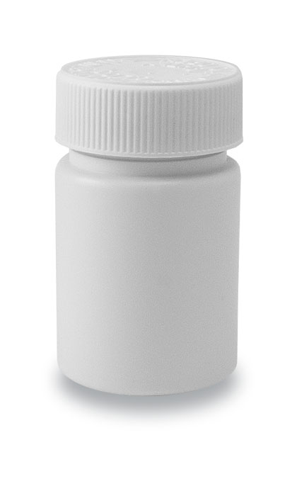 60-38 CRC Tablet Bottle White + 38mm CRC Cap White