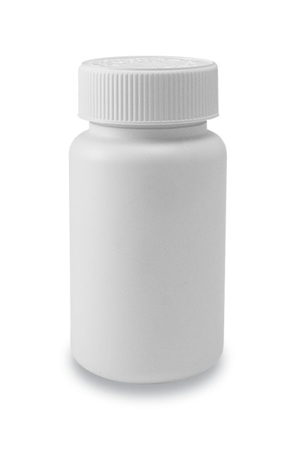 125-38 CRC Tablet Bottle White + 38mm CRC Cap White