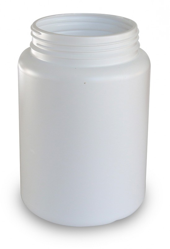 1500-95 TE Round Tall Jar White