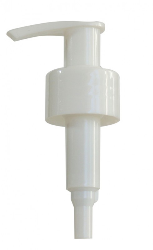 28mm Ribbed Pump White 
