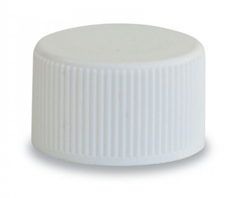 28mm Plain Wad Cap White